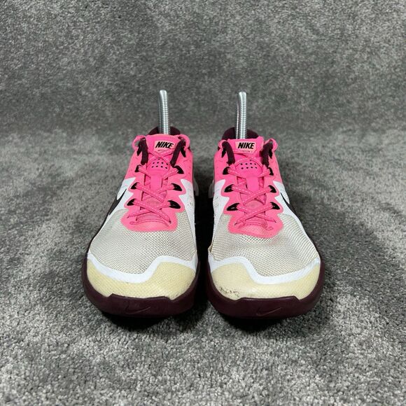 Nike Metcon 2 821913-106 Women’s Size 6.5 White Pink Crossfit Training Gym Shoes - Picture 4 of 12